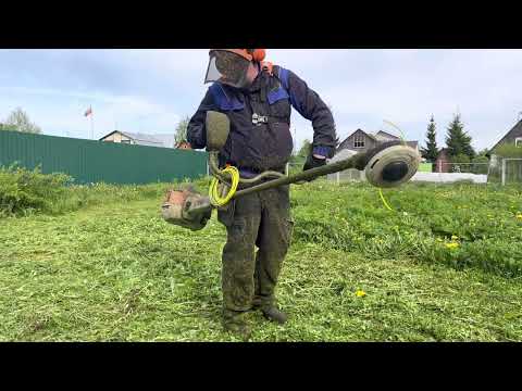 Видео: STIHL FS490 по густой траве