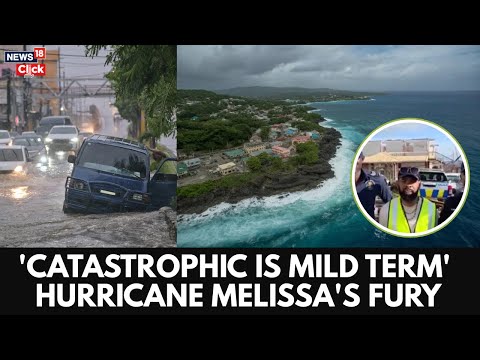 Видео: Мэр Ямайки Ричард Соломон назвал ураган Мелисса «катастрофическим» — ущерб обширен | N18G