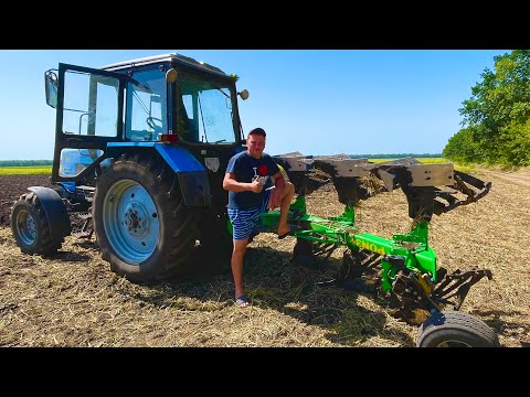 Видео: Супер Оранка❗️Мтз 892 плуг Veles agro Pon 3+1