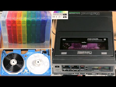 Видео: VHS-дичь. Вертикальная, цветная, портативная.