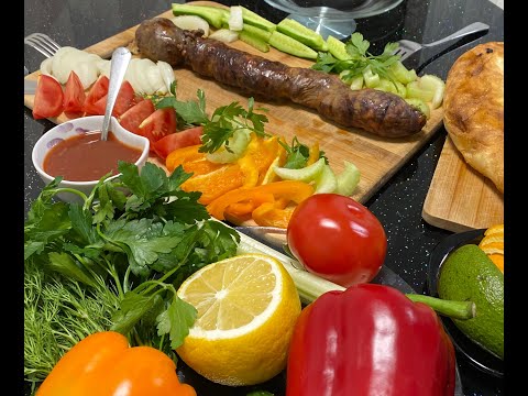 Видео: Колбаса рубленая, домашняя, в натуральной оболочке