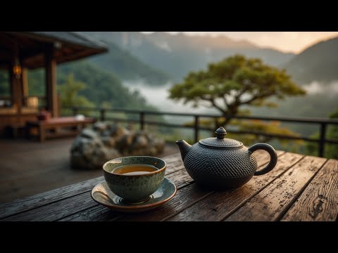 Видео: Аромат Утренней Росы 🍵 Медитативная Чайная Музыка из Горного Храма для Релаксации