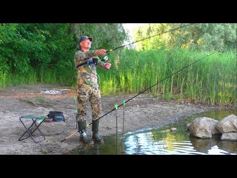 Видео: Карась ДУПЛЕТАМИ на фідер. 🐟 🐟  Річка Дніпро. 🎣  Фідерна рибалка.