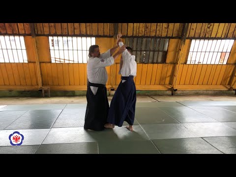 Видео: Шомен учи иккё (омоте, ура).  Николай Егоров, 6 дан айкидо Айкикай. 2021 г.