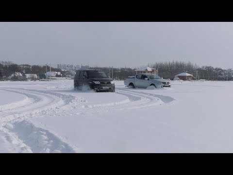 Видео: Что могут СТОК авто MITSUBISHI L200 или УАЗ Патриот поле их рассудит