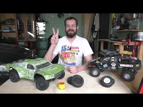 Видео: RC трофи ликбез #2: как клеить шины в трофи (и нужно ли)