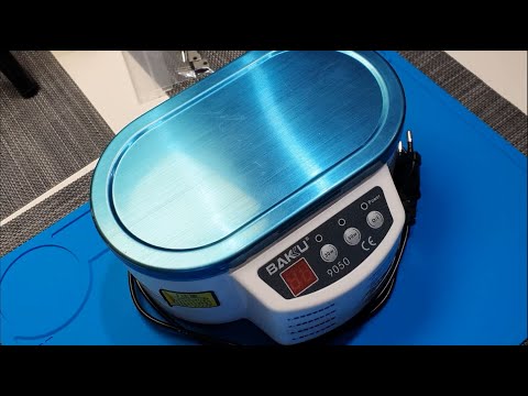 Видео: Ремонт УЗ ванны Baku BK9050 (двухрежимная 30W/50W, 0,7L). Замена подгоревшего транзистора D13005ED