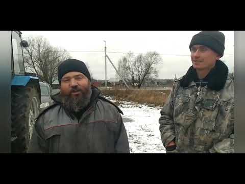 Видео: Ставим кун"Большая Земля"на МТЗ 82.  Подключение к джойстику.
