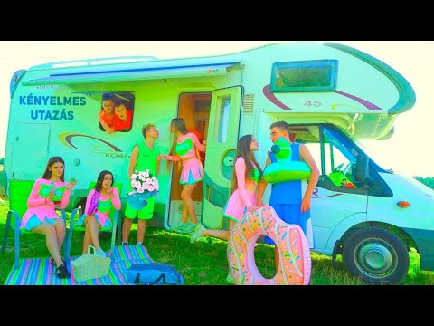 Видео: Авантура за чирлидерке и кошаркаше! ТИНЕЈЏЕРИ СУ ОТИШЛИ ИЗ ГРАДА У КАМПЕРУ 🚐🎒