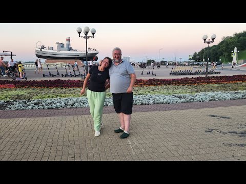 Видео: Нижний Новгород - Чебоксары и обратно, или дополнение к Московской кругосветке на катере Слава. ч.4