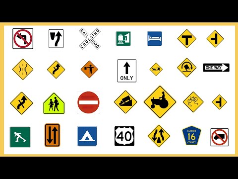 Видео: Тест по дорожным знакам 🚦 Сможете ли вы пройти это испытание по вождению? 🚗🛑