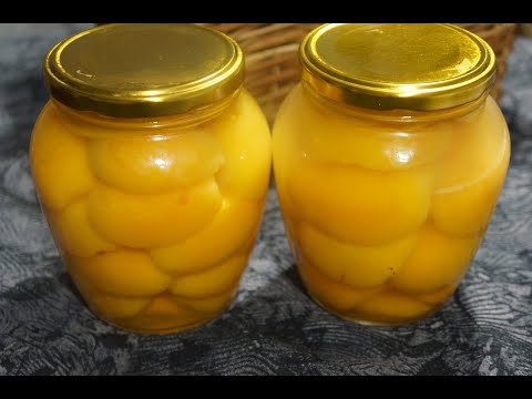 Видео: АБРИКОСЫ на ЗИМУ в СИРОПЕ !