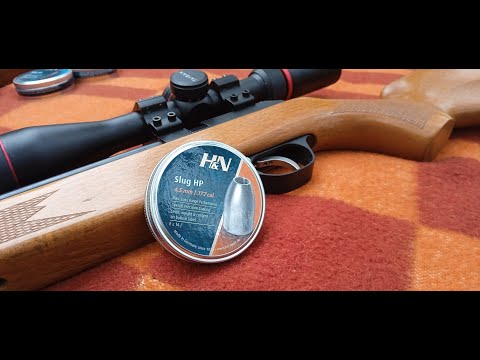 Видео: H&N Slug 4.5мм. РСР PR900W и ППП Смерш Р7 . Падение винтовки.