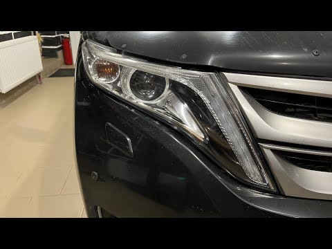 Видео: Toyota Venza - ремонт фар, замена линз, диодные Expression Drive