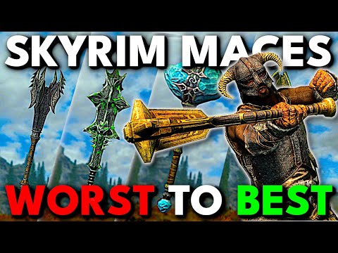 Видео: Все булавы Скайрима отсортированы от худшего к лучшему