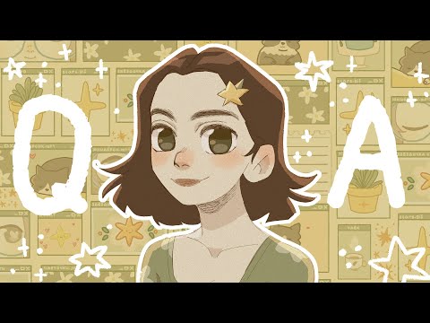 Видео: О работе художником, канале и моем котике - Вопрос-Ответ Q&A + Speedpaint