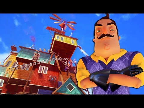 Видео: ПРОКЛЯТЫЙ СТАРЫЙ ДОМ ► Hello Neighbor |4| Привет сосед полная версия Акт 3. Прохождение