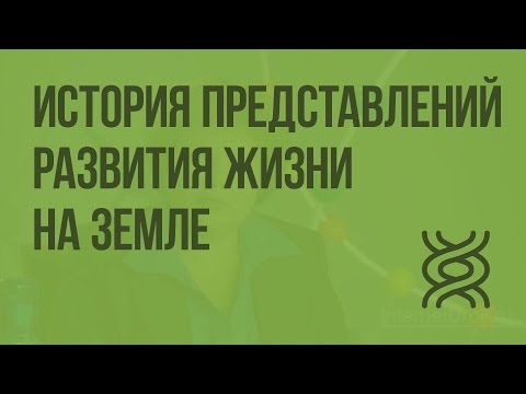 Видео: История представлений развития жизни на Земле. Видеоурок по биологии 9 класс