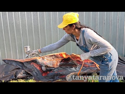 Видео: 🌳Магия в каждой трещинке: произведение искусства, созданное грозой!