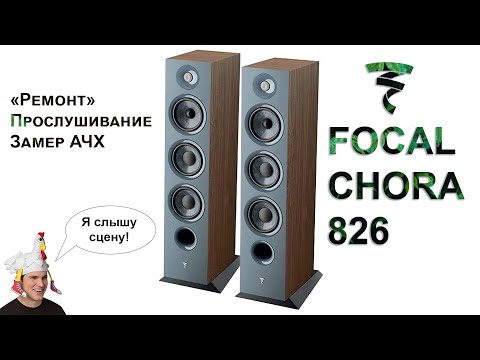 Видео: Focal Chora 826 - французский Hi-Fi с нюансами (АЧХ, THD)