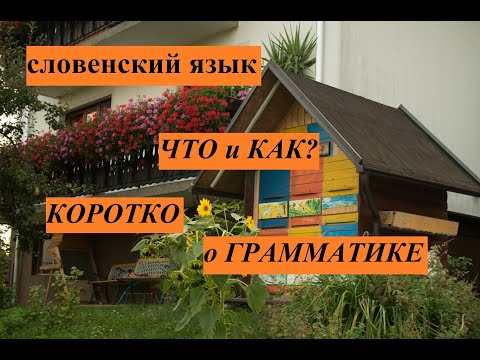 Видео: Словенский язык. Коротко о грамматике.