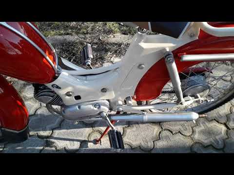 Видео: RIGA-1 Ретро мопед 61г.