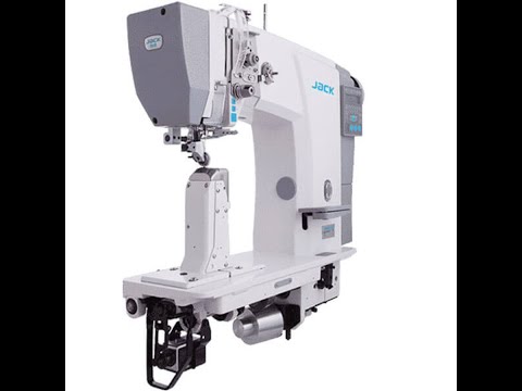 Видео: Колонковая машина двухигольная JACK JK-6592С (комплект)