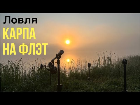 Видео: Рыбалка на КАРПА на ФЛЭТ Замешивание ФЛЭТ Микса промер дна