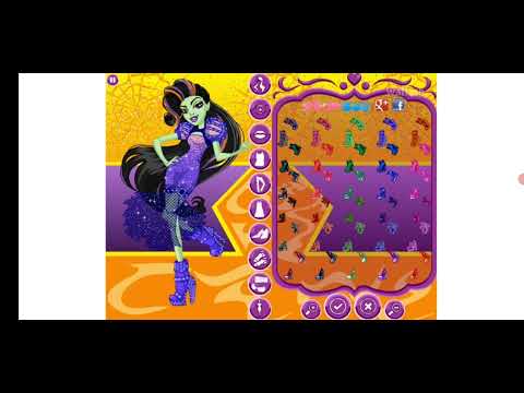 Видео: одевалки Каста  Фирс  из монцтер хай