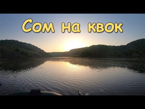Видео: Ловля сома на квок. Отдых с палаткой