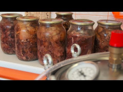 Видео: Домашняя Тушенка. Простой Рецепт. Быстро, Просто, Вкусно!