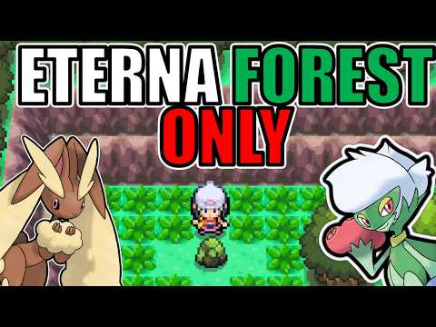 Видео: Прохождение Pokémon Pearl только с покемонами из леса Этерна