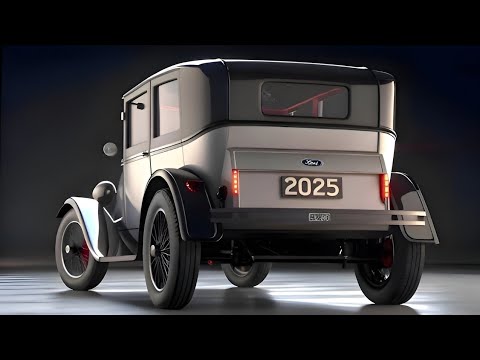 Видео: Новая модель Ford T 2025 года ВЕРНУЛАСЬ. Культовая классика возрождается для будущего вождения!