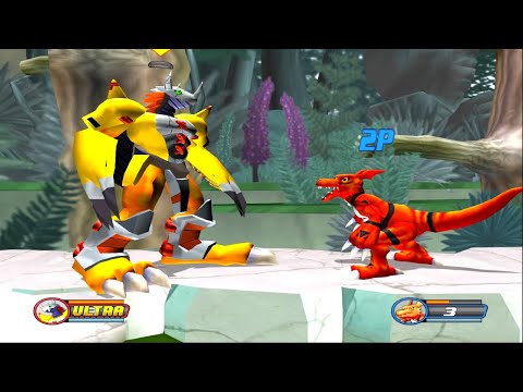 Видео: Digimon Rumble Arena 2 | Все дигиволюции и специальные атаки