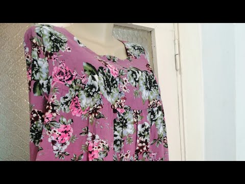 Видео: Кокеткали куйлак бичиб тикамиз 58 размер. Шьём платье. We sew a vest