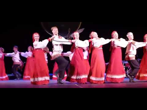 Видео: Вокально-хореографический ансамбль РУСЬ из города Владимир.Драмтеатр.Концерт в Смоленске.