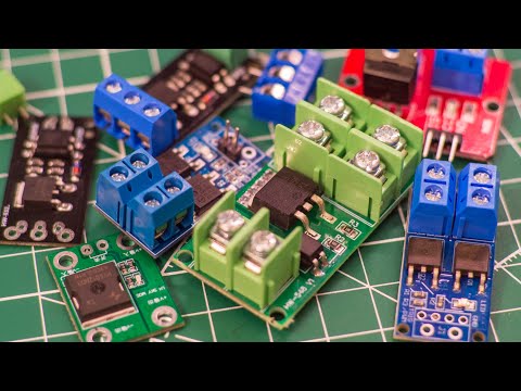 Видео: MOSFET модули, силовые ключи для коммутации низковольтной нагрузки