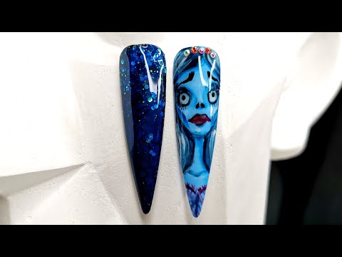 Видео: Маникюр Halloween. Тренд 2021 🎃