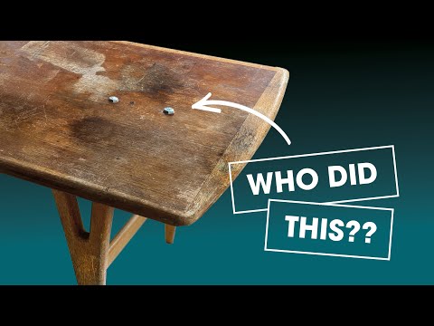 Видео: Стол «Франкенштейн» — реставрация сломанного журнального столика | Реставрация мебели
