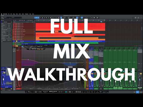 Видео: Полный разбор микса живого поклонения и пошаговое руководство