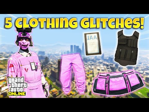 Видео: 5 самых частых глюков одежды в GTA 5 в режиме SOLO после обновления 1.71! (Спортивные сумки, все ...