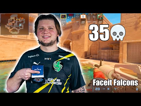 Видео: СИМПЛ ВЕРНУЛ ФОРМУ! S1MPLE ТРЕНИРУЕТ FALCONS НА FACEIT / CS2