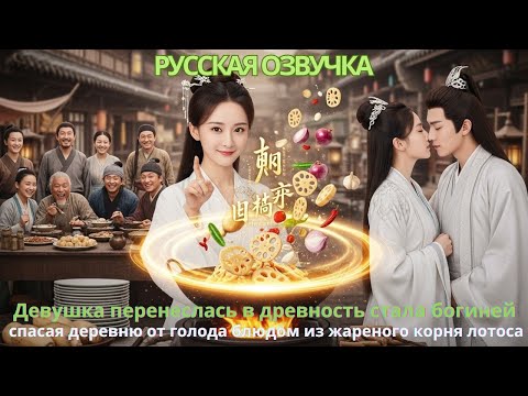 Видео: Она перенеслась в древность стала кулинарным гением приготовив блюдо которое император съел в 100 кг
