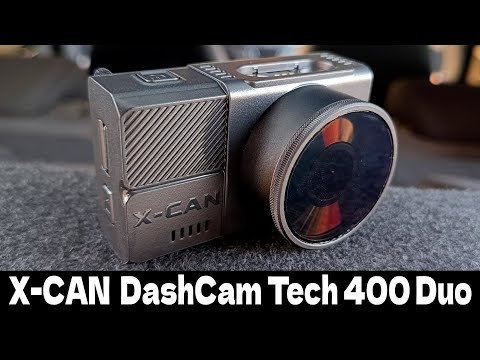 Видео: Видеорегистратор X-CAN DashCam Tech 400 Duo