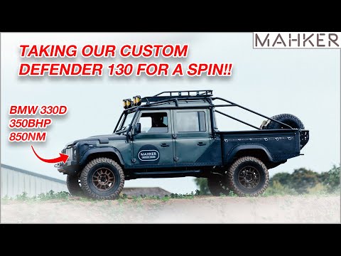 Видео: МЫ СНЯЛИ НАШ LAND ROVER Defender 130 С ПОМОЩЬЮ ГОНОЧНОГО FPV-ДРОНА | MAHKER WEEKLY EP019