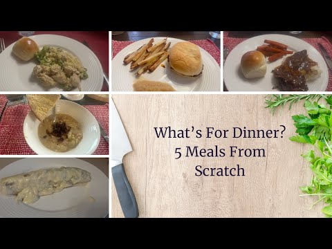 Видео: Что мы ели на этой неделе! 5 простых блюд с нуля!