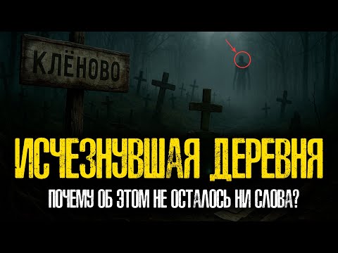 Видео: Исчезнувшая деревня Клёново: почему об этом не осталось ни слова?