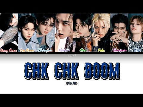 Видео: Stray Kids "CHK CHK BOOM" | ПЕРЕВОД + КИРИЛЛИЗАЦИЯ | color coded lyrics