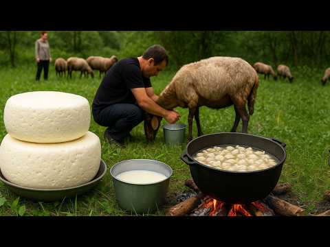 Видео: Сельская жизнь в АЗЕРБАЙДЖАНЕ: выпас овец, сыроварение и приготовление традиционных мантов