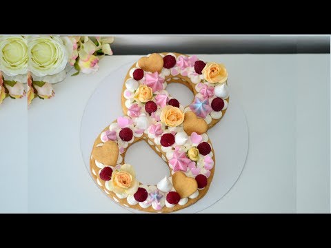 Видео: Торт ЦИФРА (Буква)/ Мягкие медовые коржи/Для любой знаменательной даты